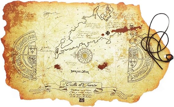 The Goonies Treasure Map