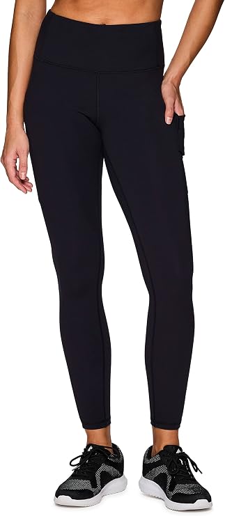 Avalanche Women's Super Soft Cargo Hiking Gym Full Length Legging with Pockets