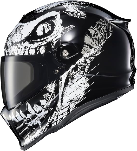 ScorpionEXO Covert FX Full Face Motorcycle Helmet Street Fighter | Street Fighter Motorcycle Helmet Speaker Pockets