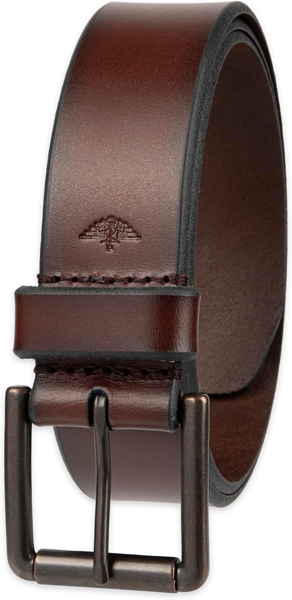Dockers Men's Leather Casual Belt, Everyday Style (Regular and Big & Tall Sizing)