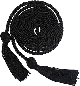 GraduationMall Graduation Honor Cord 68" Black