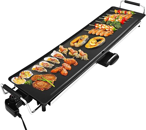 AEWHALE 35" Extra Large Electric Griddle 1800W