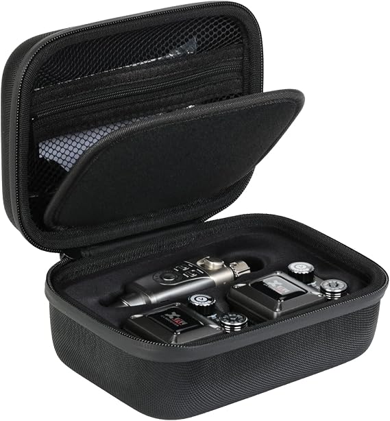 Xvive CU4R2 Hard Case for U4R2 in-Ear Monitor Wireless System,Triple Hard EVA Shell (CU4R2)