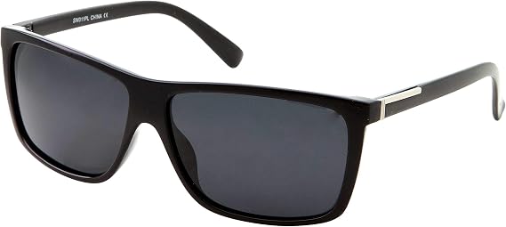 grinderPUNCH Polarized Sunglasses for Men Driving Fashionable Rectangular Glasses Mens/Womens
