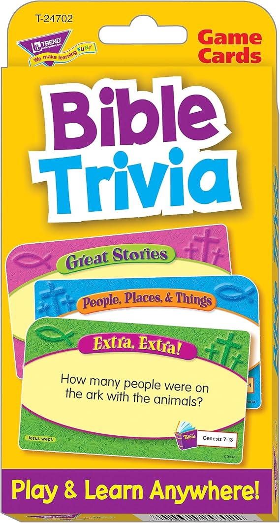 TREND enterprises, Inc. Bible Trivia Challenge Cards