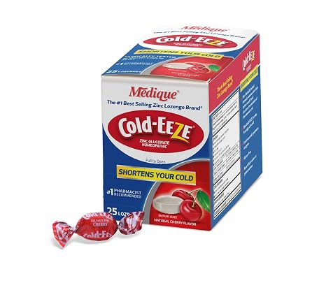Medique Products 45873 Cold-Eeze Tablets, 25 Per Box