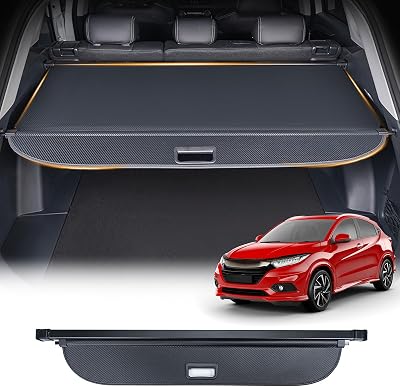 Cargo Cover Compatible with Honda HRV HR-V 2023 2024 2025 Accessories Retractable Cargo Trunk Cover Security Shade Shield Tonneau Cover Anti-Peeping Luggage Privacy Accessories