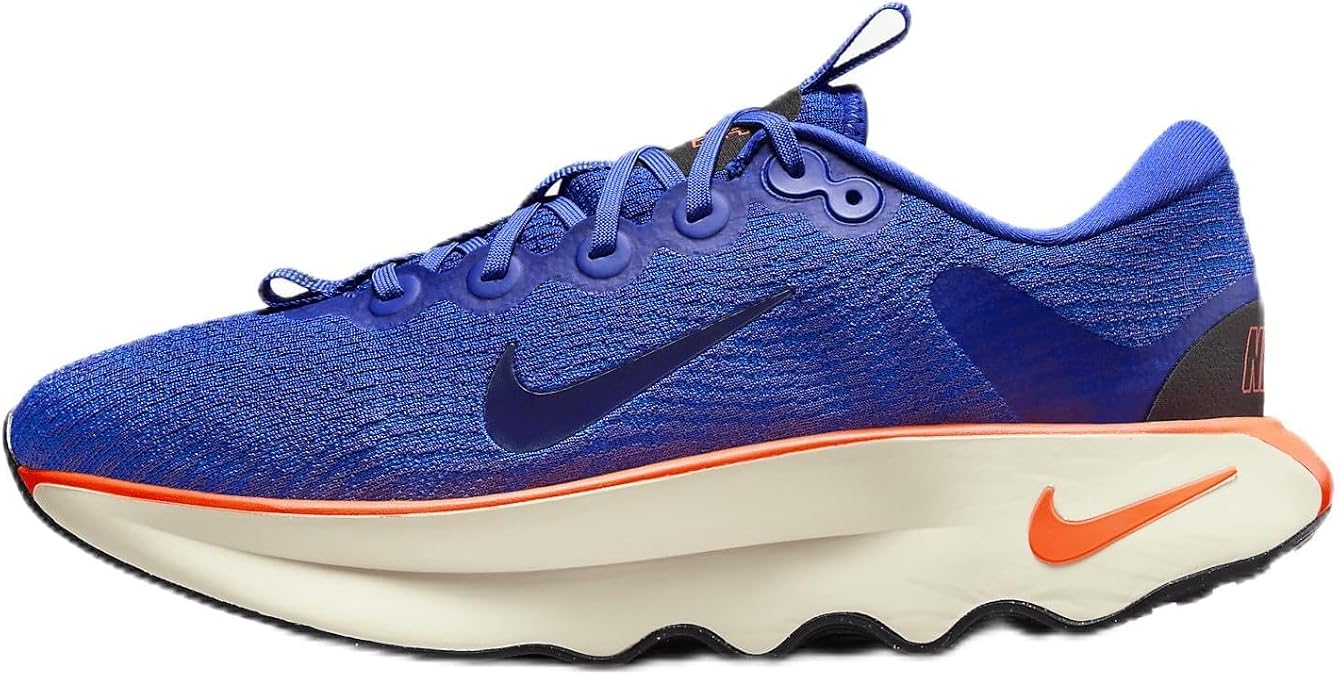 Nike Motiva Men's Walking Shoes (DV1237-401, Astronomy Blue/Hyper Crimson/Black) Size 10.5