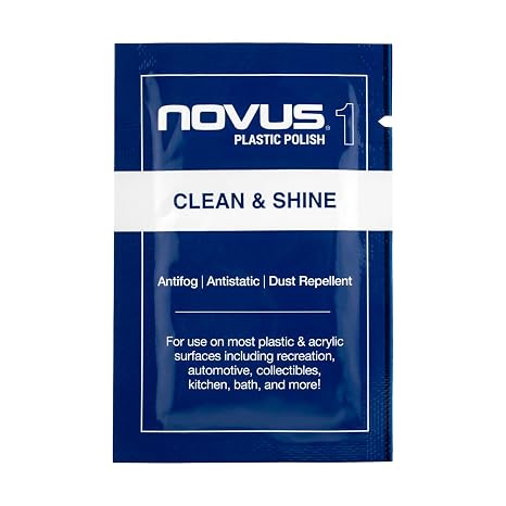 NOVUS Plastic Clean & Polish #1 Sample Pack | 1 Pack