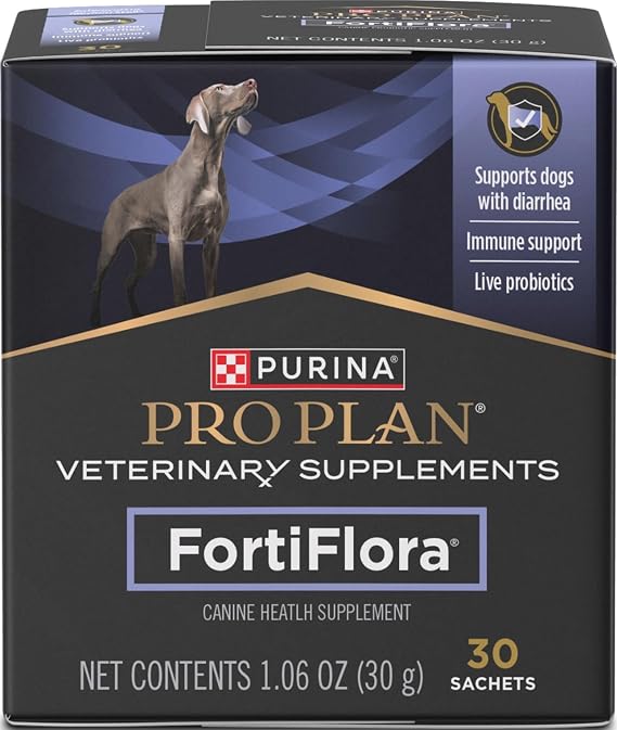 Purina Fortiflora Canine Nutritional Supplement Box, 30gm/30 Count by Purina Pet Care