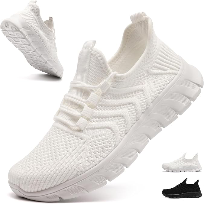 Running Shoes for Men Walking Tennis Slip on Sneakers Gym Non Slip Shoe