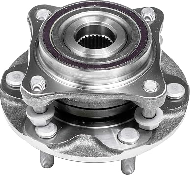 Front Wheel Hub and Bearing Assembly Left or Right Compatible Lexus GX460 GX470 Toyota Tacoma 4Runner FJ Cruisers AUQDD 515040 [ 6 Lug W/ABS 4WD AWD 4x4 ]