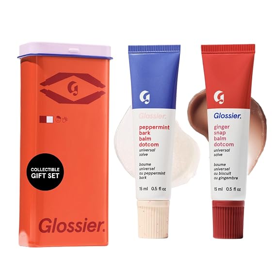 Glossier Balm Dotcom Hydrating Lip Balm Duo Gift Set, 2 x 15ml