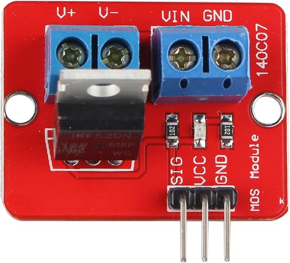 IRF520 MOS FET MOSFET Driver Module Compatible with Arduino Raspberry Pi ARM MCU