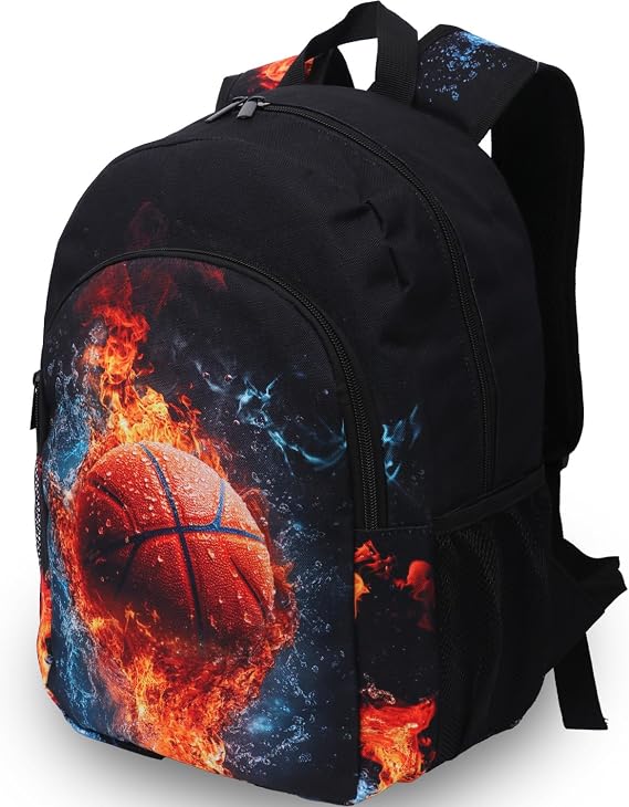 Basketball Backpack, Basketball Gifts Backpack for Men Women