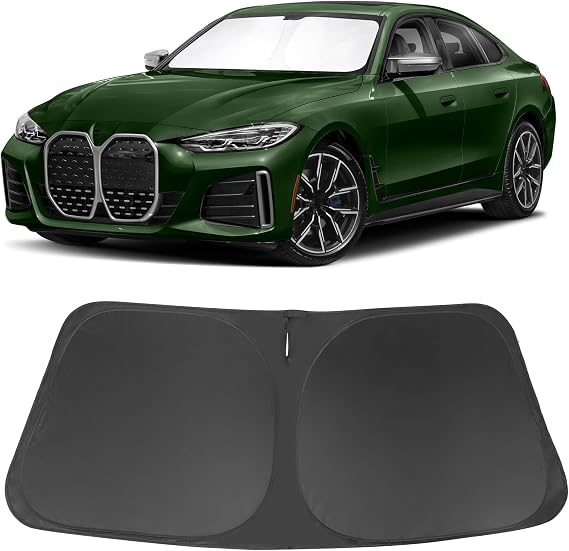 Windshield Sun Shade for 2022-2025 2026 BMW i4 M50 Accessories