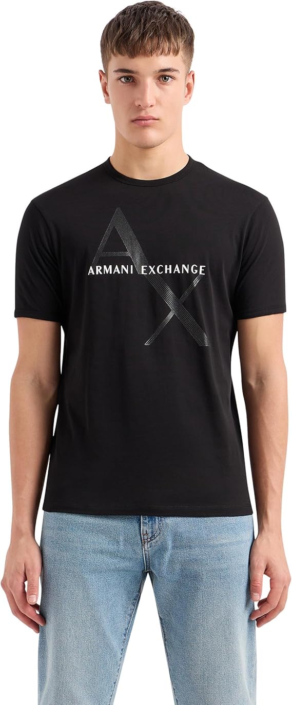 Armani Exchange Men's Crew Neck Logo Tee T Shirt