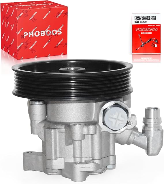 PHOBOOS Power Steering Pump Compatible with Mercedes-Benz CL550 2009-2010, CLS550 2007-2011, E350/S550 2007-2009, E550 2008-2009, GL450 2007-2012, GL550 2008-2012, ML350, ML550, R350, Ref. 21-120