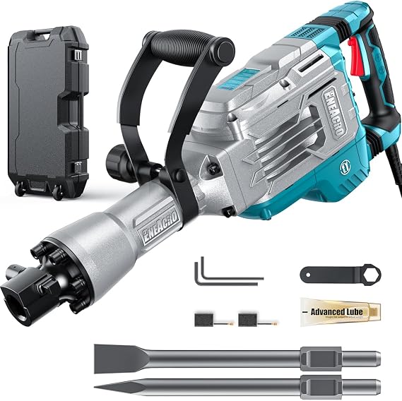 ENEACRO Demolition Jack Hammer 65 Joules SDS-Hex Concrete Breaker