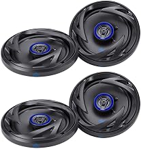 4) AUTOTEK ATS65CXS 6.5" Shallow Mount 1200w 2-Way Coaxial Car Audio Speakers