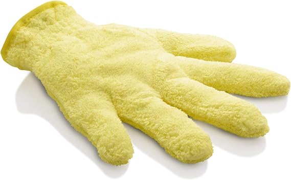 E-Cloth High Performance Dusting Glove - Reusable - 1 Pack | Dusting Glove for House Cleaning, Washable Mitt for Dust, Pet Fur, Furniture, Blinds, Wood, Kitchens, Household Surfaces