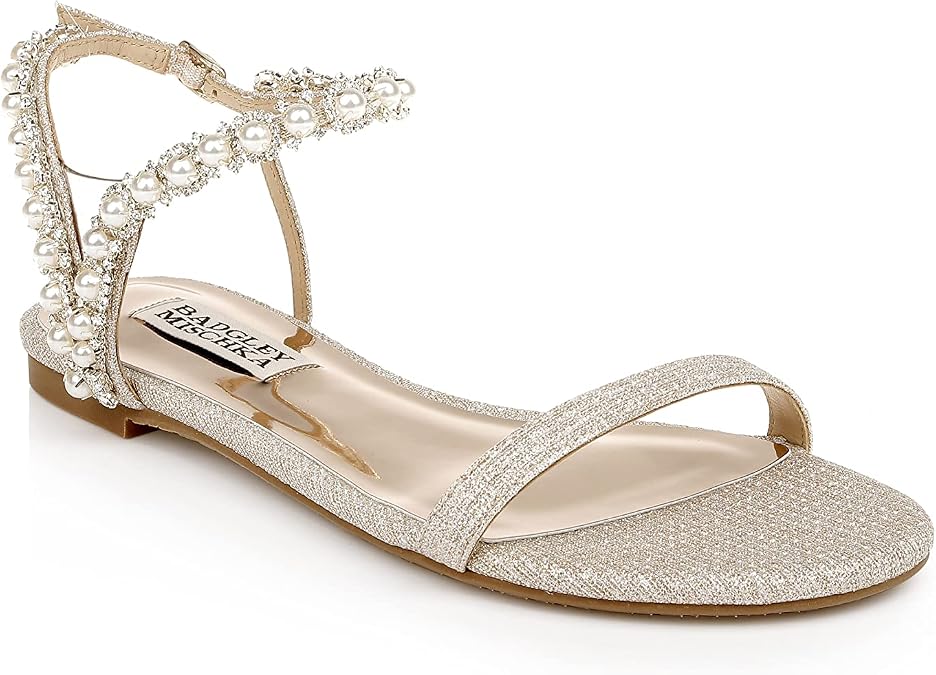 Badgley Mischka Women's Klare Flat Sandal