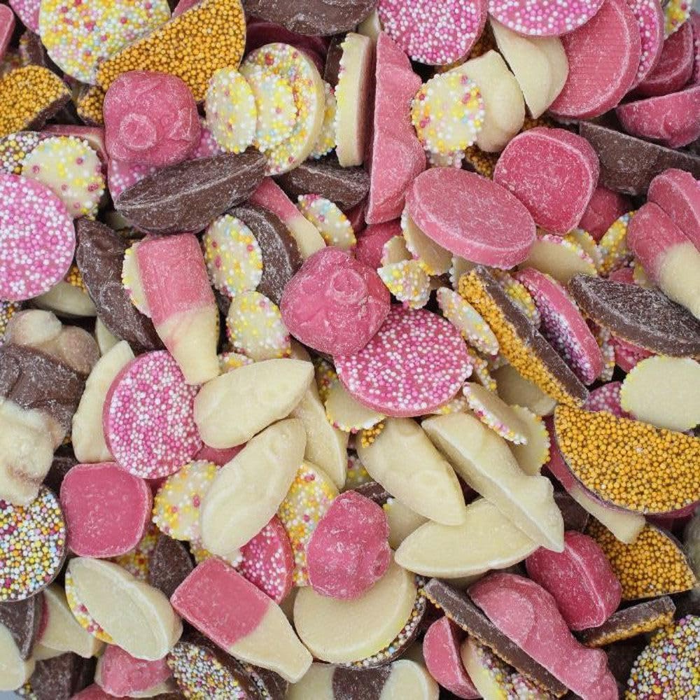 Pick and Mix Sweets - 1kg Sweet Pouches - Retro & Traditional Sweets Chocolate Assortment