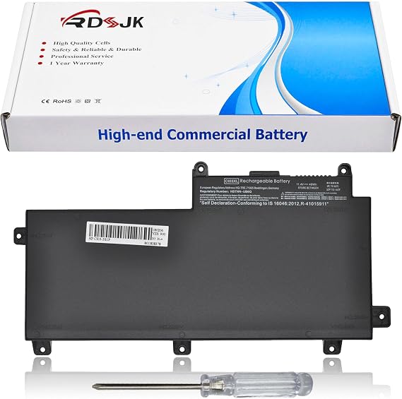 CI03XL Laptop Battery for HP ProBook 640 G2 645 G2 650 G2 655 G2 640 G3 645 G3 650 G3 655 G3 Series CI03 CIO3 CIO3XL HSTNN-UB6Q HSTNN-LB6T HSTNN-PB6K 801517-221 801517-422 801554-001 C103XL 11.4V 48Wh