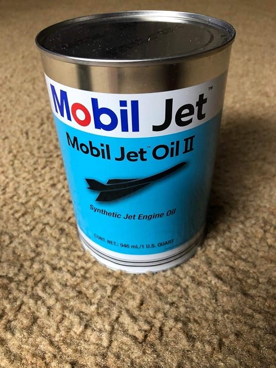 Mobil Jet Oil 2-1 Quart Can