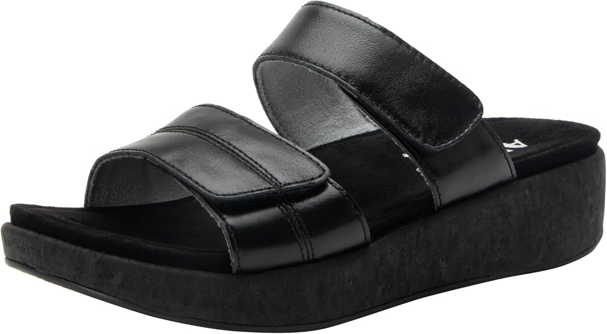 Alegria Mena Womens Platform Wedge Sandal