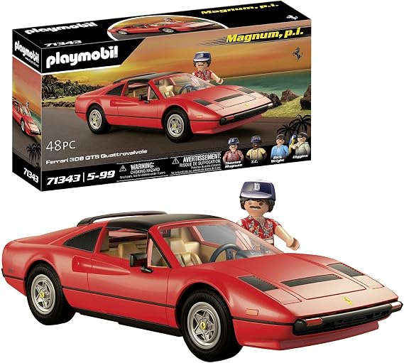 Playmobil Magnum P.I. Ferrari 308GT