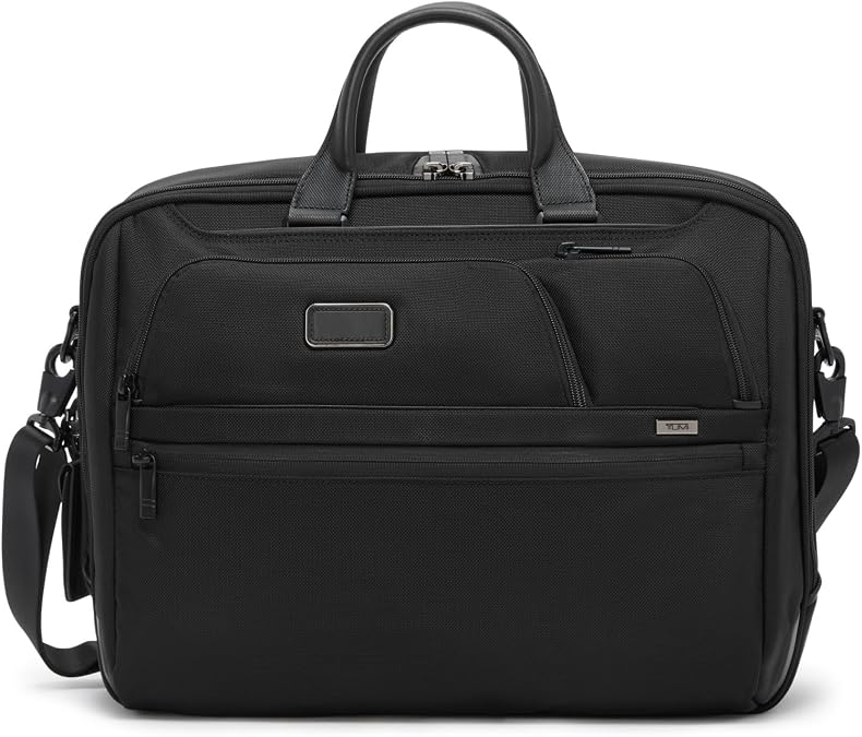 TUMI - Alpha Large 17" Laptop Briefcase - Professional Briefcase for Commute or Travel - Padded Compartment Fits 17" Screen