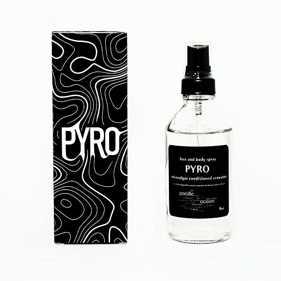 PyroFarms PYRO AlgaeGlow Spray - A revitalizing face and body mist powered by microalgae