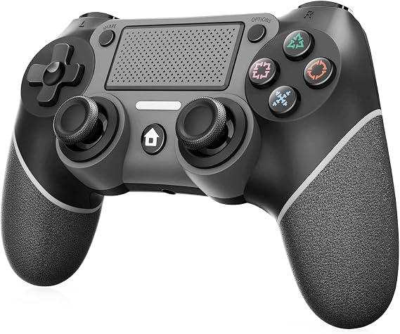 Wireless Controller for Ubsvaky PS4, Paddle Wired P-4 Pro Controller, Black P-4 Controller Accessories, P-4 Accessories Perfectly Adaptive Full Version 4/4 Pro/Slim.