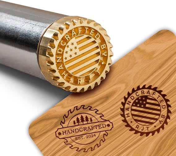 Custom Electric Branding Iron - Personalized Logo Metal Branding Iron for Wood,Electric Wood Burning Stamp for Leather,Wedding and Woodworks