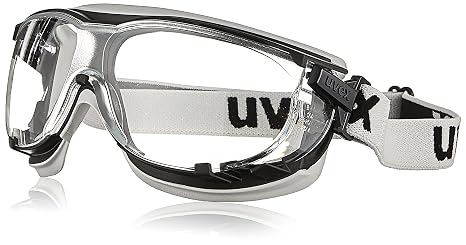 Honeywell Uvex S1650DF Carbon Vision Safety Eyewear, BlackGrey