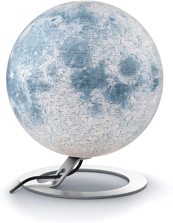 The Moon: National Geography Globe Moon