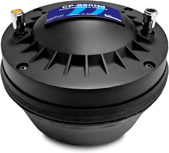 BEYMA 200W CP850ND 2-inch Compression Driver, 100W RMS 8 Ohm 4" Voice Coil Titanium Horn Driver Car Audio with Neodymium Magnet and 4-Bolt Mount, High Output Pro Audio Speaker Driver