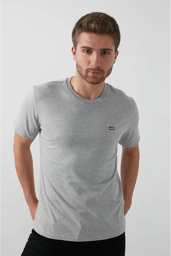Levi's Erkek Ss Original Housemark Tee T-Shirt, Chesthit Logo