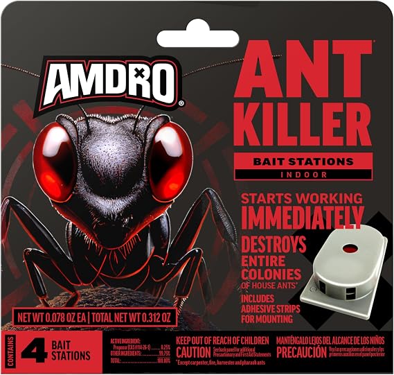 Amdro Ant Killer Bait Stations, 4 PK