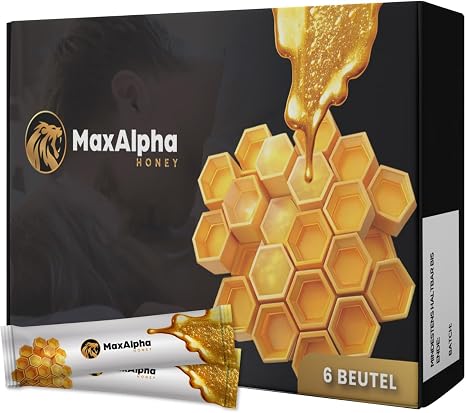 Honey with Ginseng Extract & Vitamin B1 and B2 - 100% Pure Herbal Honey 6 Bags of 15g Natural Formula Extra Strong & Instant Energy - For Active Men & Special Private Moments