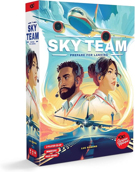 Sky Team | Work Together to Land the Plane | Ages 12+ | 2 Players
