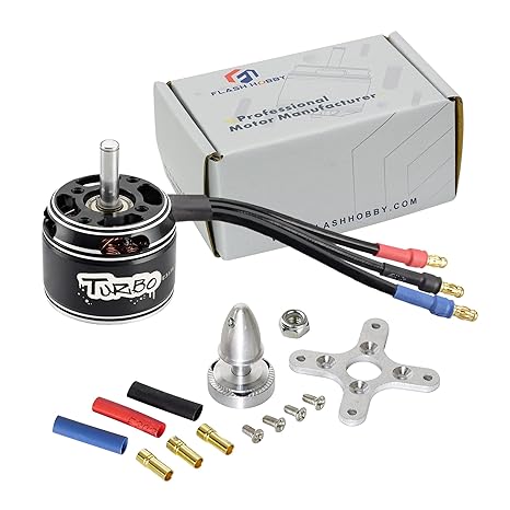 FLASH HOBBY D3530EVO 3530 (2808) 1100KV 1400KV 1700KV RC Brushless Motor (D3530EVO, 1100KV)