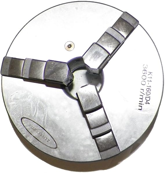 6" (6 inch) 3 Jaw Precision Self Centering D1-4 Cam Lock Lathe Chuck