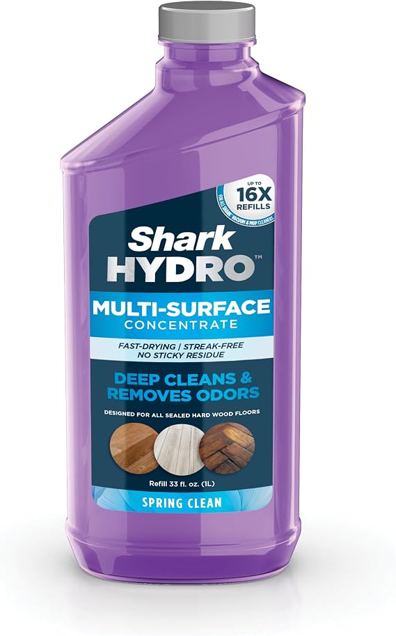 Shark Hydro Multi-Surface Concentrate, Spring Clean, 33oz, WDCM30