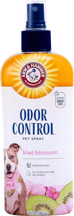 Arm & Hammer Super Deodorizing Dog Spray, Kiwi Blossom, 8 Fl Oz