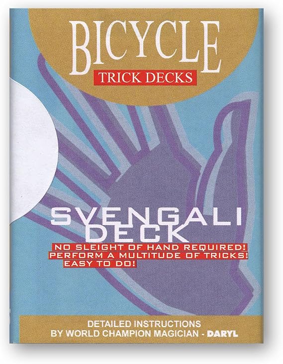 Svengali Deck Bicycle (Blue) - Trick