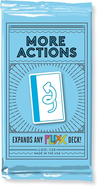 Looney Labs More Actions Fluxx Expansion: Ramp Up the Unpredictable Fun!