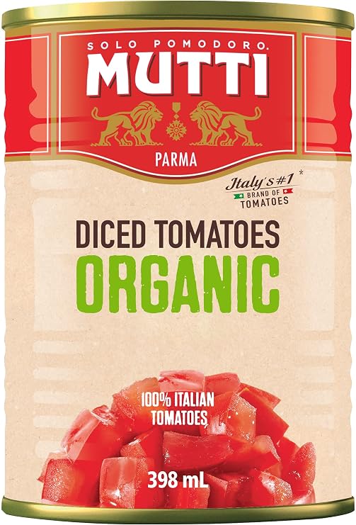 MUTTI Organic Tomatoes Chopped, 400 GR