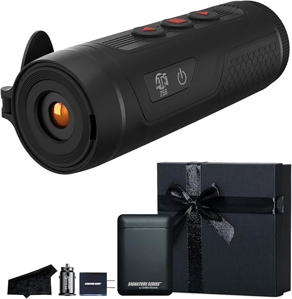 ATN BlazeSeeker 210 1.5-12x Thermal Monocular | 256x192 Resolution, Powerful Thermal Sensor with 1.6 GB Internal Memory | Video Recording | App Connectivity with Signature Series Gift Kit